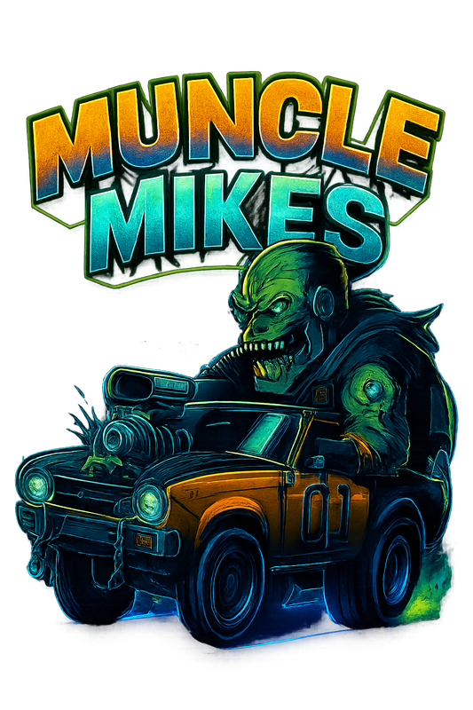 Muncle Mikes Hot Rod and Rat Rod Shirt Mayhem! Monster Rods! (038)