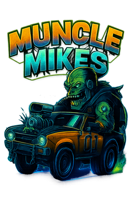 Muncle Mikes Hot Rod and Rat Rod Shirt Mayhem! Monster Rods! (038)