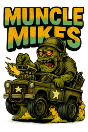 Muncle Mikes Hot Rod and Rat Rod Shirt Mayhem! Monster Rods! (039)