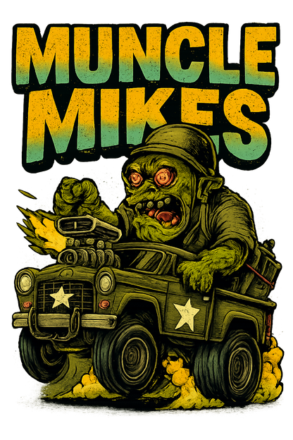 Muncle Mikes Hot Rod and Rat Rod Shirt Mayhem! Monster Rods! (039)