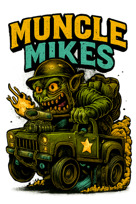 Muncle Mikes Hot Rod and Rat Rod Shirt Mayhem! Monster Rods! (040)