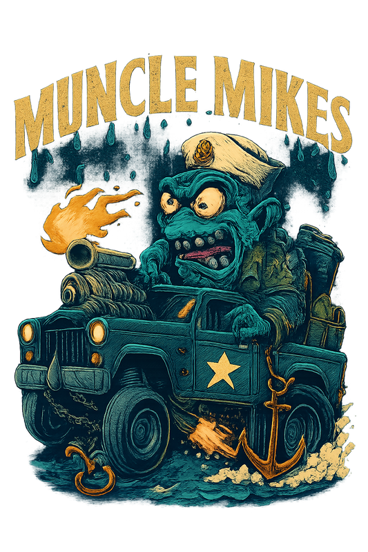 Muncle Mikes Hot Rod and Rat Rod Shirt Mayhem! Monster Rods! (041)