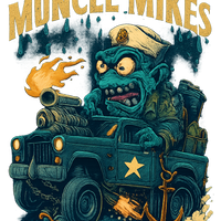 Muncle Mikes Hot Rod and Rat Rod Shirt Mayhem! Monster Rods! (041)