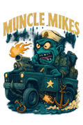 Muncle Mikes Hot Rod and Rat Rod Shirt Mayhem! Monster Rods! (041)