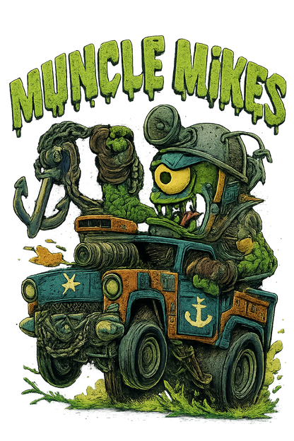 Muncle Mikes Hot Rod and Rat Rod Shirt Mayhem! Monster Rods! (042)