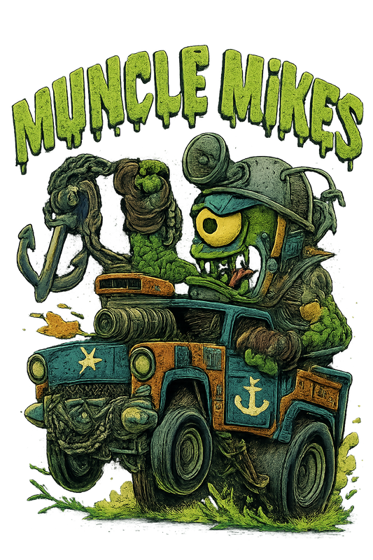 Muncle Mikes Hot Rod and Rat Rod Shirt Mayhem! Monster Rods! (042)