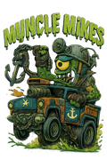 Muncle Mikes Hot Rod and Rat Rod Shirt Mayhem! Monster Rods! (042)