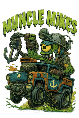Muncle Mikes Hot Rod and Rat Rod Shirt Mayhem! Monster Rods! (042)