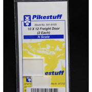Pikestuff N Scale 10 x 12 Freight Doors pkg(2) — exact product view