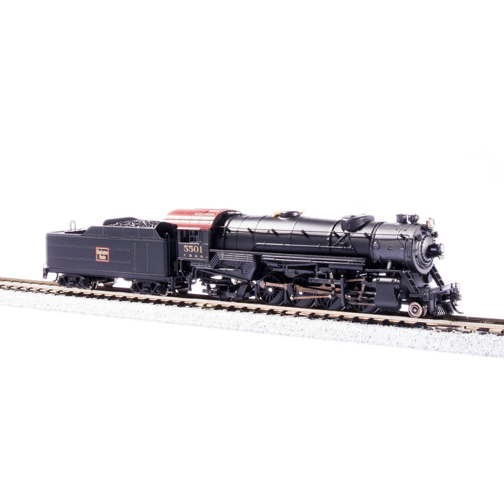 Broadway Limited N P4 USRA Hvy.Mikado Steam Loco CB&Q #5501/DC/DCC — exact product reference