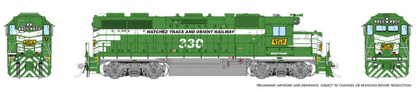 Rapido Home Shops Natchez Trace and Orient GP38 number 330