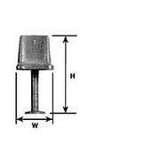 Plastruct O gauge White Styrene Drafting Pedestal Stool (1 per pack) — exact product reference