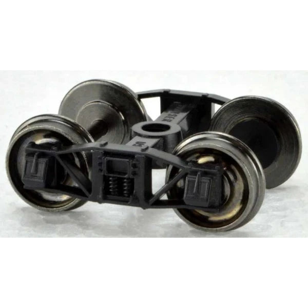 Bowser 40195 HO Scale Arch Bar Trucks with Metal Wheels (Pair) New — exact product view