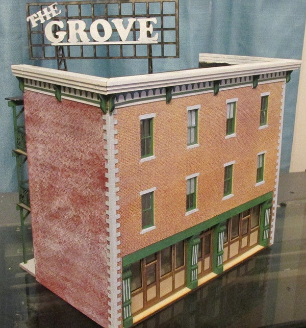 RS Laser Kits 1059 The Grove Building Kit – O Scale