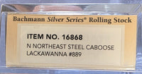 Bachmann N Scale Lackawanna 889 Northeast Steel Caboose - product detail