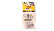 Alternate PineCar P331 retail packaging showing the Drag Star decal sheet and castings