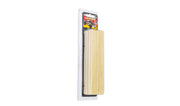 Angled view of PineCar P361 Block in its retail package
