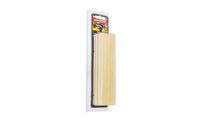Angled view of PineCar P361 Block in its retail package