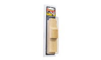 Angled PineCar P3966 Truckster 4x4 retail package containing one wood body