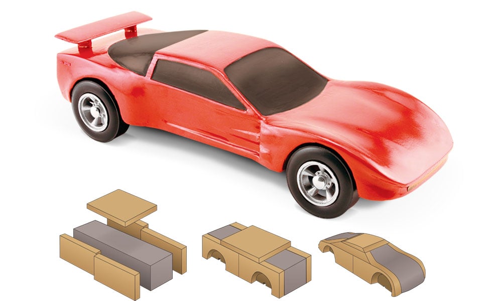 PineCar 4036 exact product image