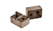 PineCar P4612 Axle Shaper showing its two metal blocks and axle guide openings