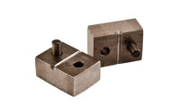 PineCar P4612 Axle Shaper showing its two metal blocks and axle guide openings