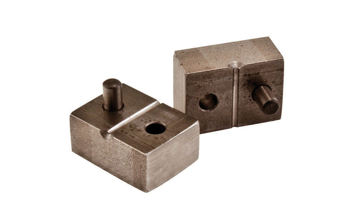 PineCar P4612 Axle Shaper showing its two metal blocks and axle guide openings