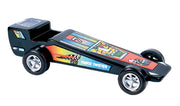 Finished Track Twister example with number 7 decals; car body, wheels and paint are not included