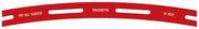 Tracksetta OOT21 curved track-laying template marked 21 inch
