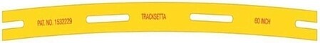 HO 60 RADIUS TEMPLATE (PCOOOT60)