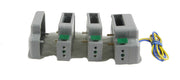 PECO PL-50 module separated to show its plug-together sections and end cap