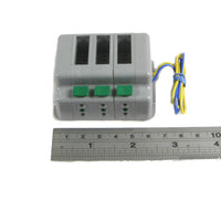PECO PL-50 module beside a ruler for size reference; ruler not included