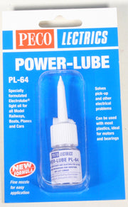PECO PL-64 Power-Lube bottle in its labeled retail blister pack