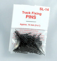 PECO SL-14 retail bag labeled approximately 14 mm track-fixing pins