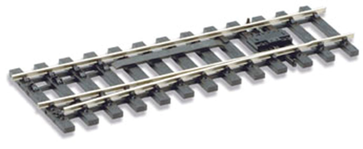 PECO SL-785BH left-hand Code 124 bullhead catch turnout in an angled view