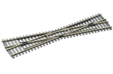 PECO SL-94 Code 100 long crossing showing the shallow 12-degree intersection