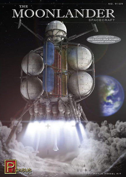 Pegasus Moonlander 1:350, product 9109, UPC 707600091093