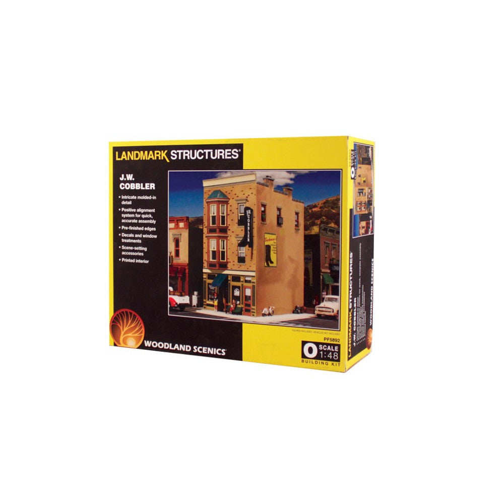 Woodland Scenics PF5892 actual O scale J. W. Cobbler Building Kit 1