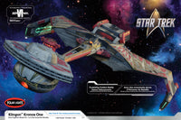 Klingon Kronos One Star Trek VI model kit front package artwork