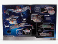 Polar Lights Kronos One box back identifying the 142-part kit and 24-inch completed length