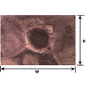 Plastruct Moon & War Craters Sheet 12" x 7" (2 per pack) — exact product reference