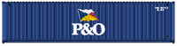P&O 40' HIGH CUBE containers with Magnetic system, Corrugated-side. JTC # (405029) exact product view 4