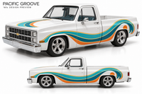 Pacific Groove — illustrative truck mockup