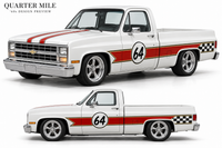 Quarter Mile — illustrative truck mockup
