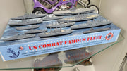 Atlantis U.S. Combat Task Force Fleet 12-Ship Set 1:1200 Model Kit — official Atlantis product view 2