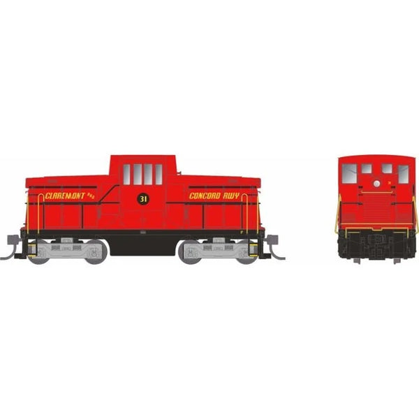 Rapido 48544 HO Claremont & Concord GE 44-Tonner #31 DCC/Sound