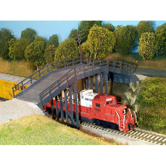 Rix Products 200 HO Scale Rural Timber Overpass — exact product view