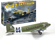 Revell 15875 C-47 Skytrain 1/48 model kit box and built model