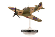 Revell 73771 1:144 painted Hurricane Mk.I on its display stand