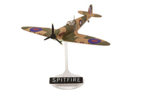 Revell 73771 1:144 painted Spitfire Mk.Ia on its display stand